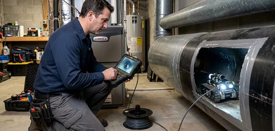 Robotic Duct Inspection in West Orange, NJ