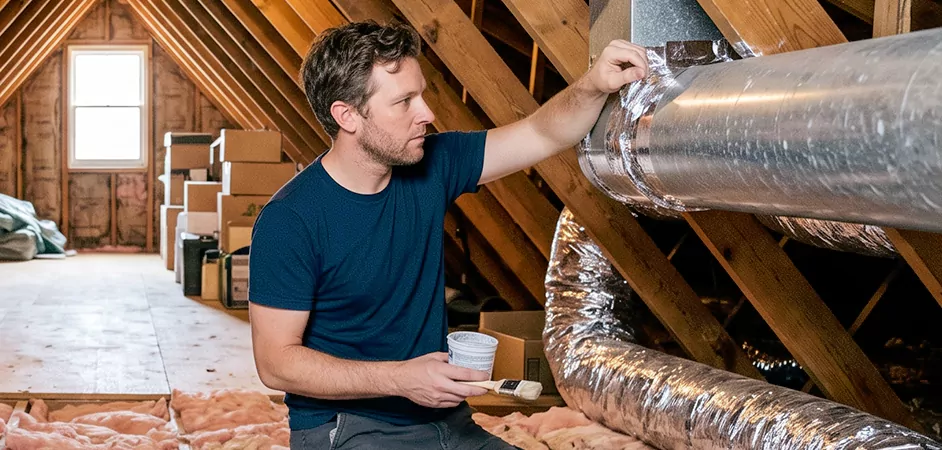 Duct Board Leak Repair in West Orange