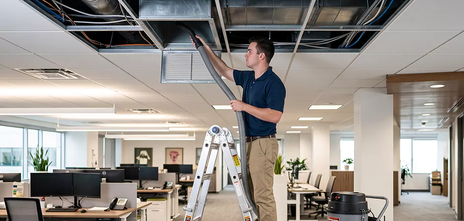 Restaurant Dining Room Duct Cleaning in West Orange
