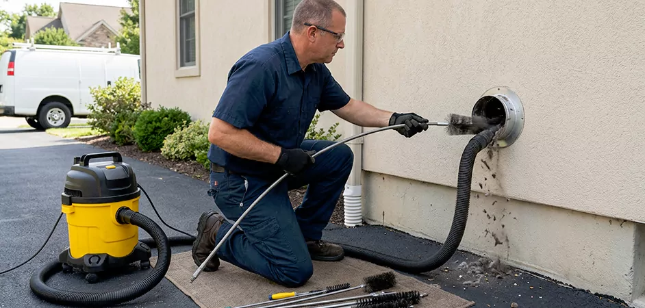Eco Friendly Commercial Dryer Vent Cleaning in West Orange