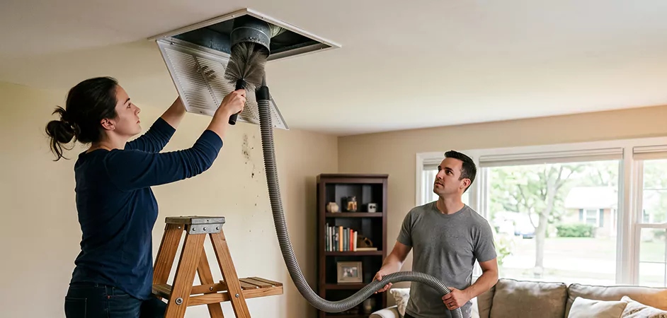 Roof and Wall Exhaust Cap Cleaning in West Orange