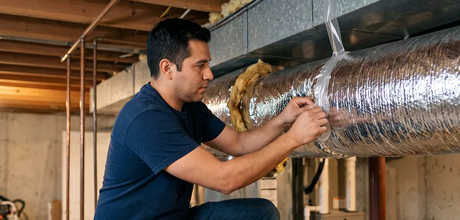 Duct Insulation Upgrade in West Orange