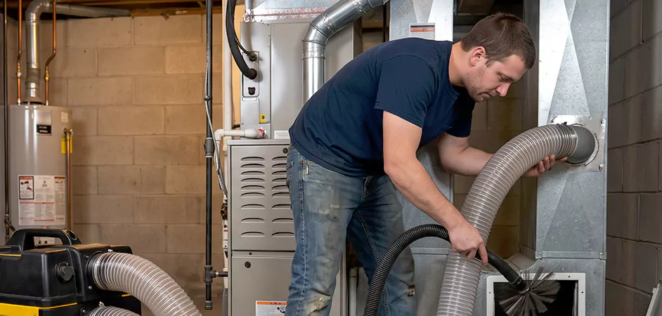 Negative Pressure Duct Cleaning for Large and Long Duct Systems in West Orange